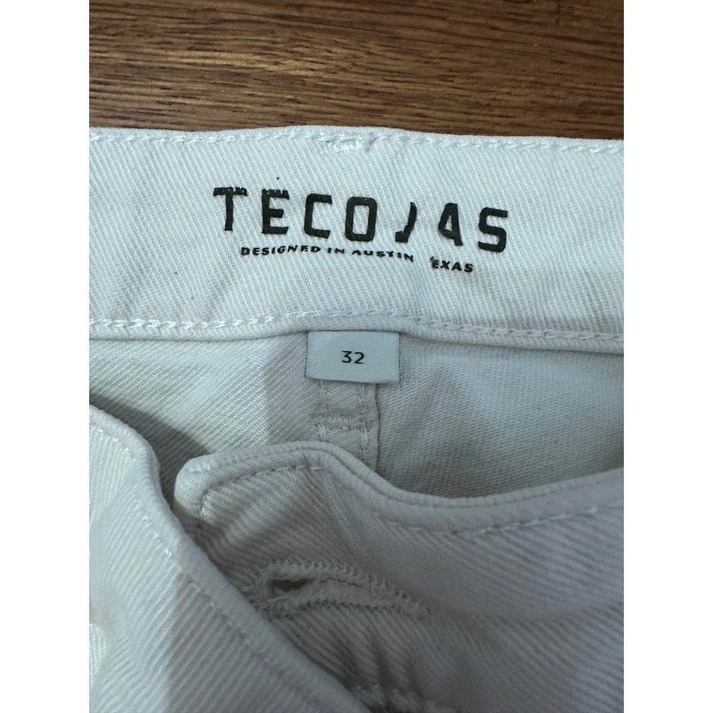 Tecovas White High-Rise Women’s Jeans - Picture 3 of 6